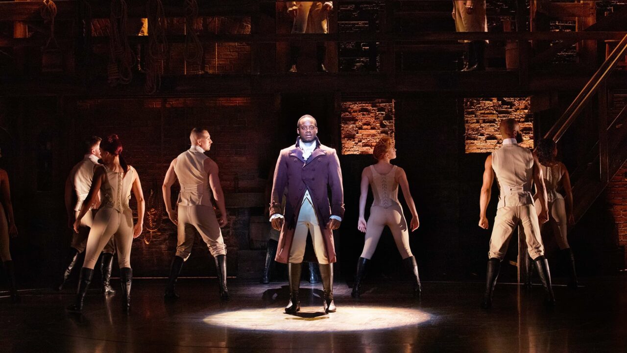 Hamilton At Victoria Palace Theatre In London's West End